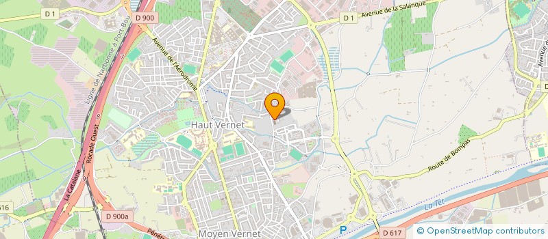 localisation de l'entreprise ASSOCIATION OASIS à PERPIGNAN