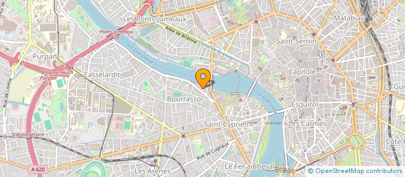 localisation de l'entreprise ASSOCIATION OASIS à TOULOUSE