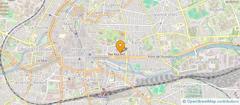 localisation de l'entreprise ASSOCIATION OCTHORN  RENNES