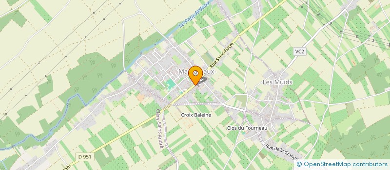 localisation de l'entreprise ASSOCIATION OCTUOR A VENT NEPOMUK à MAREAU-AUX-PRES