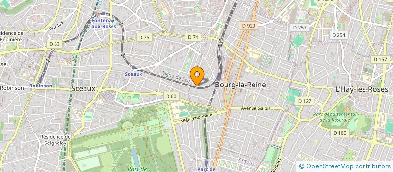 localisation de l'entreprise ASSOCIATION OECONOMIA à BOURG-LA-REINE