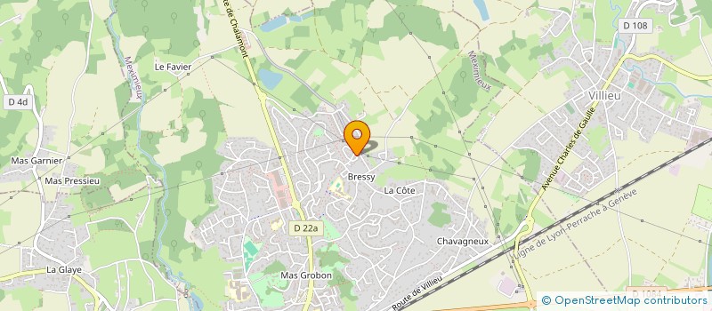 localisation de l'entreprise ASSOCIATION OENOPHILE ET CULTURELLE DE MEXIMIEUX  MEXIMIEUX