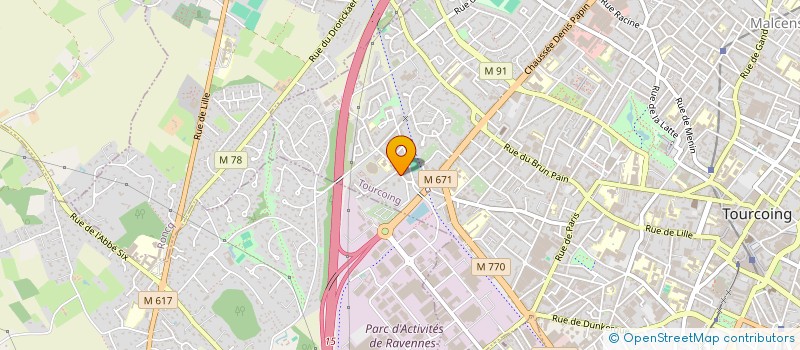 localisation de l'entreprise ASSOCIATION OEUVRES SOCIALES BETHANIE à TOURCOING