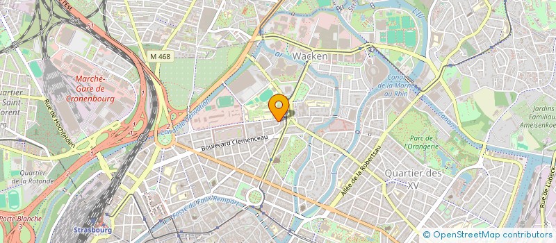 localisation de l'entreprise ASSOCIATION OFAKIM à STRASBOURG
