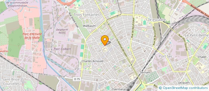 localisation de l'entreprise ASSOCIATION OK CUT PRODUCTION  REIMS