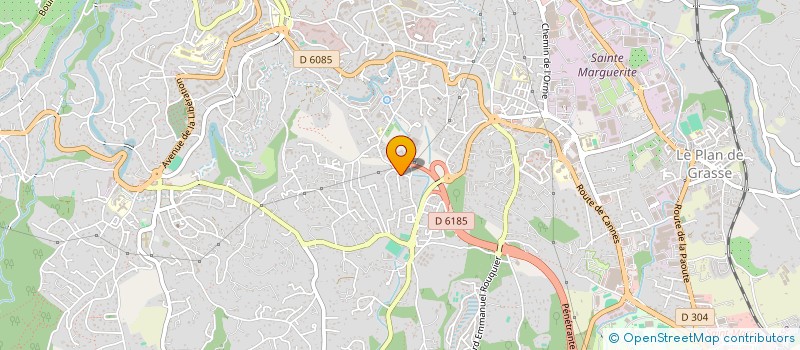 localisation de l'entreprise ASSOCIATION OLF'ACTIVE  GRASSE