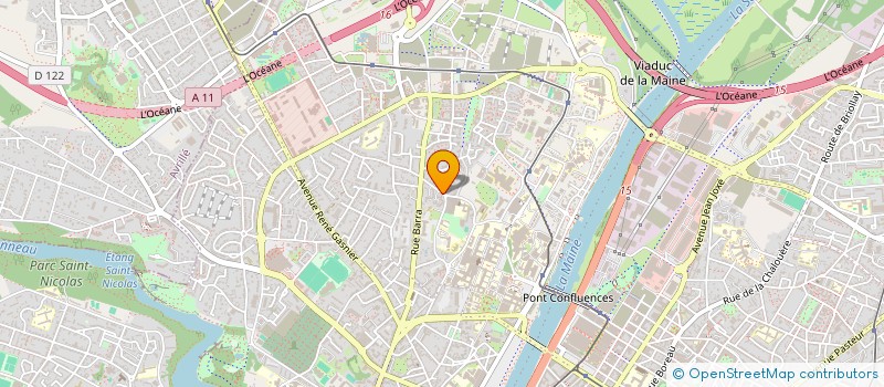 localisation de l'entreprise ASSOCIATION OLLIER MAFFUCCI FRANCE à ANGERS