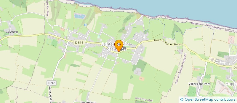 localisation de l'entreprise ASSOCIATION OMAHA DECOUVERTE  AURE SUR MER