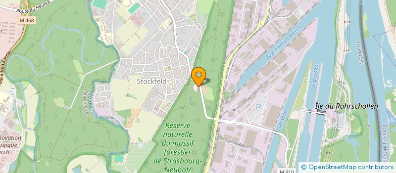 localisation de l'entreprise ASSOCIATION OMNISPORTS LA POPULAIRE à STRASBOURG