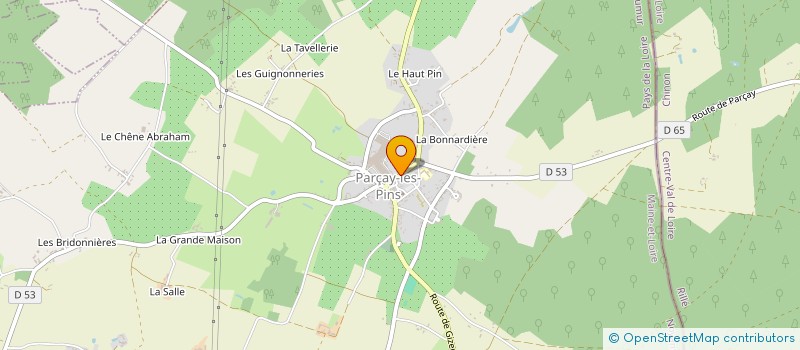 localisation de l'entreprise ASSOCIATION OMNISPORTS SECTION YOGA  NOYANT-VILLAGES