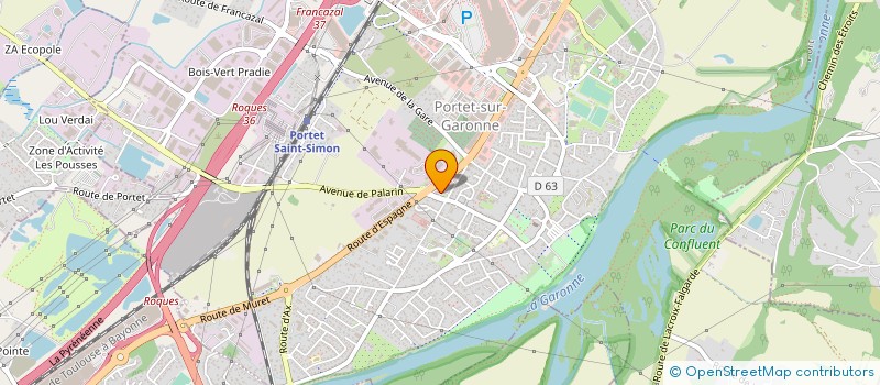 localisation de l'entreprise ASSOCIATION ON APPREND EN S'AMUSANT à PORTET SUR GARONNE