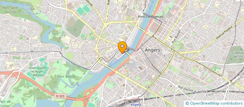 localisation de l'entreprise ASSOCIATION ONEHUMAN  ANGERS
