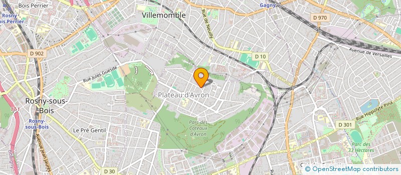 localisation de l'entreprise ASSOCIATION ONEIROI  PARIS