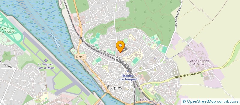 localisation de l'entreprise ASSOCIATION OPALE AIDE ET PRESENCE à ETAPLES