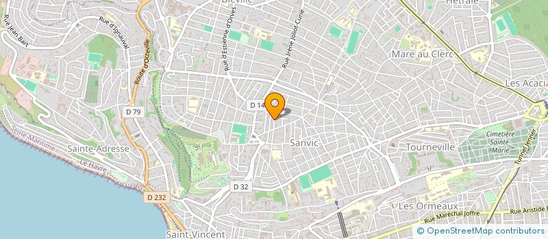 localisation de l'entreprise ASSOCIATION OPEN DU HAVRE à LE HAVRE