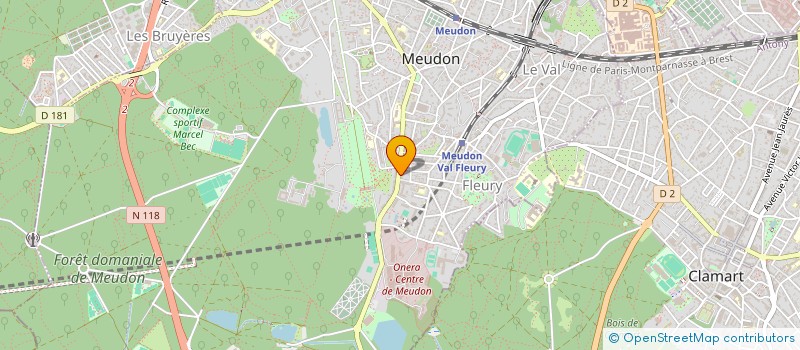localisation de l'entreprise ASSOCIATION OPERA ZOULF à MEUDON