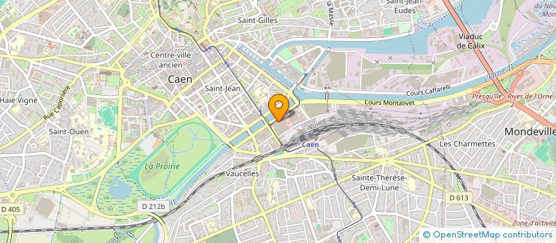 localisation de l'entreprise ASSOCIATION OPHTA POUR TOUS CAEN à CAEN