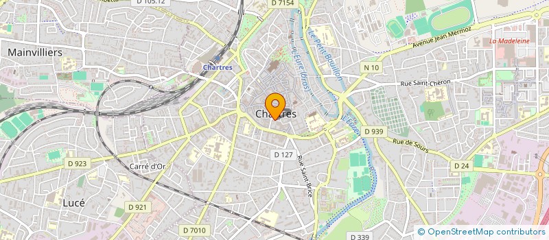 localisation de l'entreprise ASSOCIATION OPUS à CHARTRES
