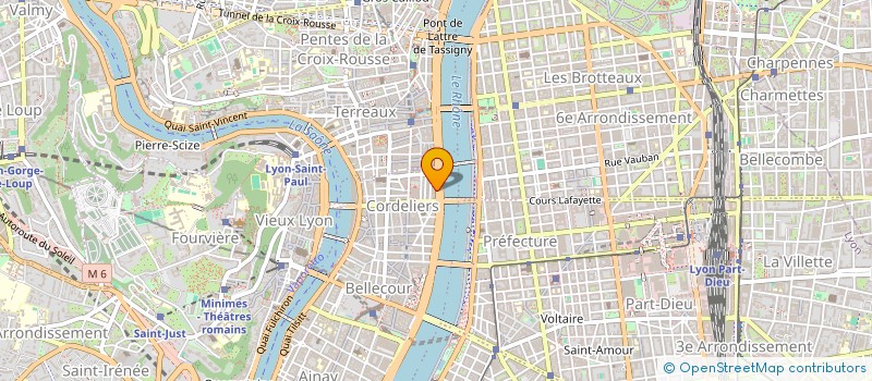 localisation de l'entreprise ASSOCIATION ORAGEROC à LYON