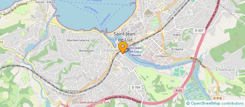 localisation de l'entreprise ASSOCIATION ORAIN DA ZURETZAT à CIBOURE