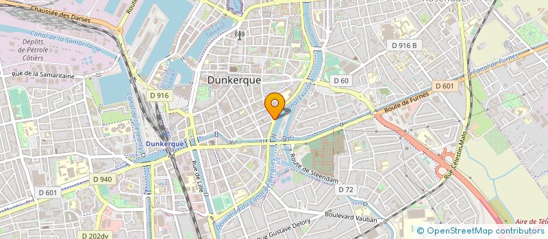 localisation de l'entreprise ASSOCIATION ORCHESTRE D HARMONIE DE DUNKERQUE -ROSENDAEL à DUNKERQUE