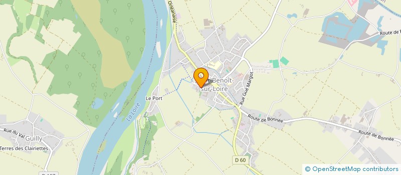 localisation de l'entreprise ASSOCIATION ORELA à SAINT-BENOIT-SUR-LOIRE
