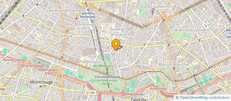 localisation de l'entreprise ASSOCIATION ORGANON  PARIS