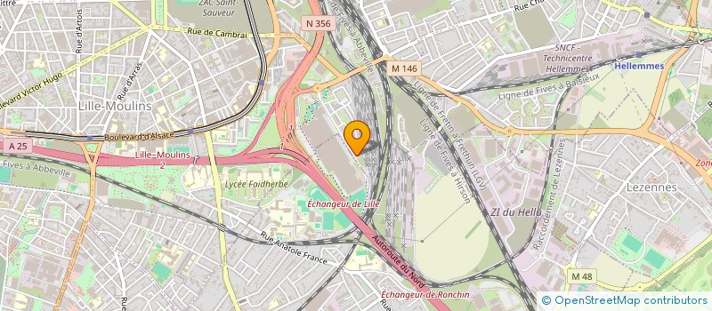 localisation de l'entreprise ASSOCIATION ORIENTALILLE à LILLE