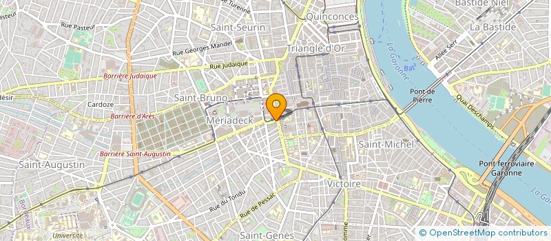 localisation de l'entreprise ASSOCIATION ORIGAMI  BORDEAUX