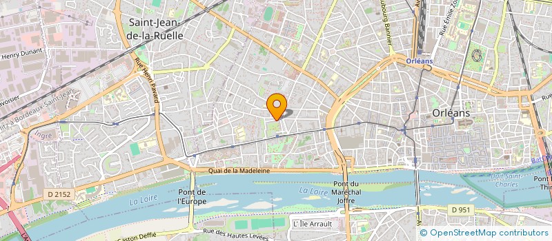 localisation de l'entreprise ASSOCIATION ORLEANAISE PSYCHOLOGIES à ORLEANS