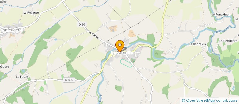 localisation de l'entreprise ASSOCIATION ORNEMBULLE à FLERS