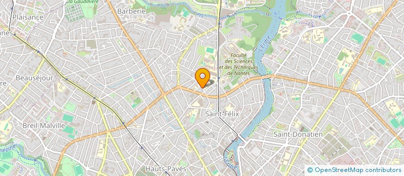 localisation de l'entreprise ASSOCIATION ORRION LOQUIDY à NANTES