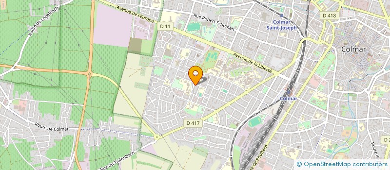 localisation de l'entreprise ASSOCIATION ORTHODOXE ERYTHREENNE SAINTE MARIE  COLMAR