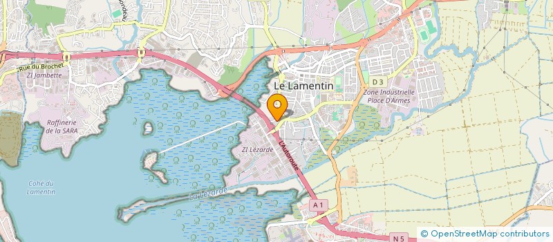 localisation de l'entreprise ASSOCIATION OSER BRILLER, LE COACHING POUR LES JEUNES à LE LAMENTIN