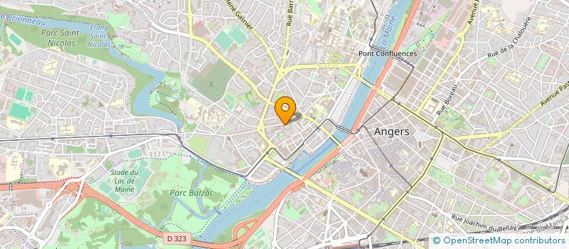 localisation de l'entreprise ASSOCIATION OSER VIVRE à ANGERS