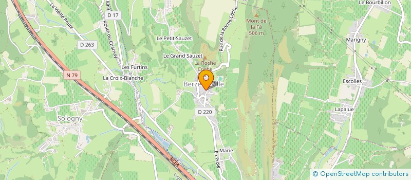 localisation de l'entreprise ASSOCIATION OSTORECORDS à MACON