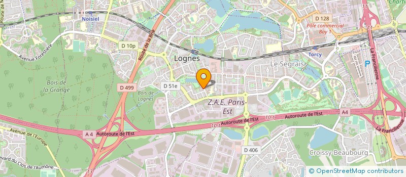 localisation de l'entreprise ASSOCIATION OUMA  CHAMPS-SUR-MARNE