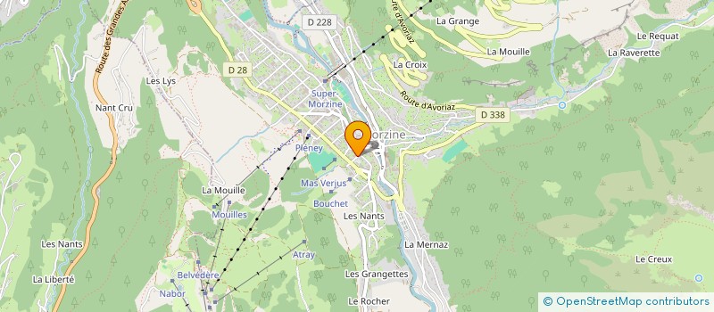 localisation de l'entreprise ASSOCIATION OUTA à MORZINE