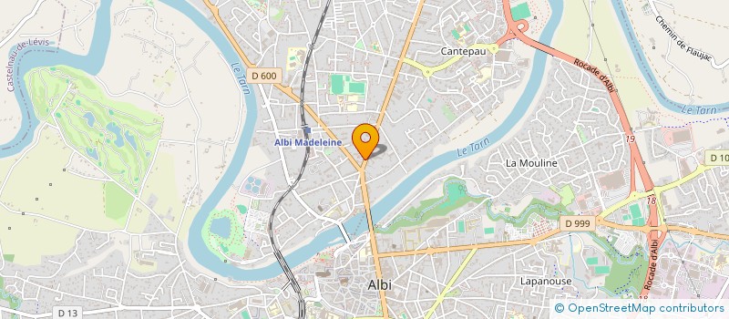 localisation de l'entreprise ASSOCIATION OUVOIMOJA WA ALBI (SOLIDARITE, MAYOTTE,COMORES,ALBI)  ALBI