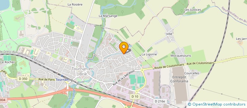 localisation de l'entreprise ASSOCIATION OXYD  TOURNAN-EN-BRIE