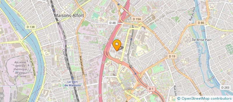 localisation de l'entreprise ASSOCIATION OZAR HATORAH CRETEIL PRIMAIRE  CRETEIL