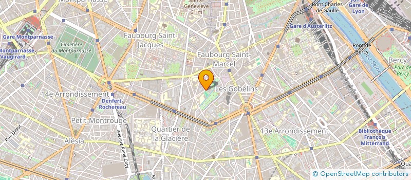 localisation de l'entreprise ASSOCIATION OZAR HATORAH PARIS TREIZE MATERNELLE à PARIS
