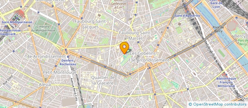 localisation de l'entreprise ASSOCIATION OZAR HATORAH PARIS TREIZE PRIMAIRE à PARIS