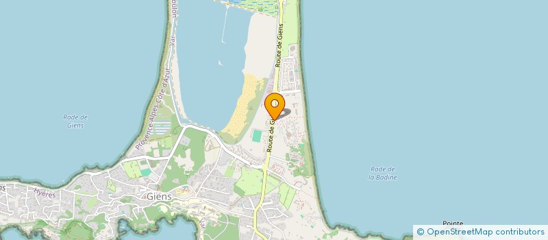 localisation de l'entreprise ASSOCIATION P.G. S MER à HYERES