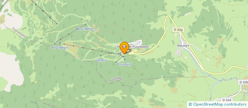 localisation de l'entreprise ASSOCIATION P'TITS CLUB DU PUY SAINT VINCENT  MONT-LOUIS