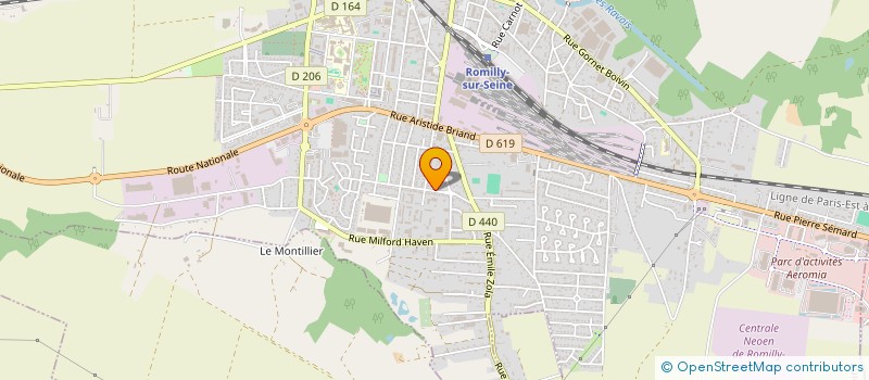 localisation de l'entreprise ASSOCIATION PAGAFF à ROMILLY-SUR-SEINE