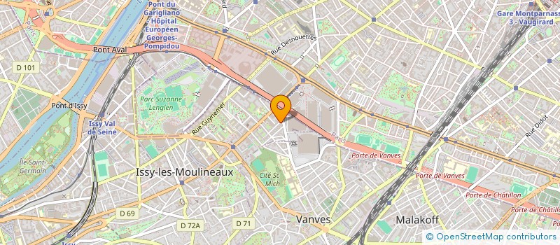 localisation de l'entreprise ASSOCIATION PAGI à ISSY-LES-MOULINEAUX