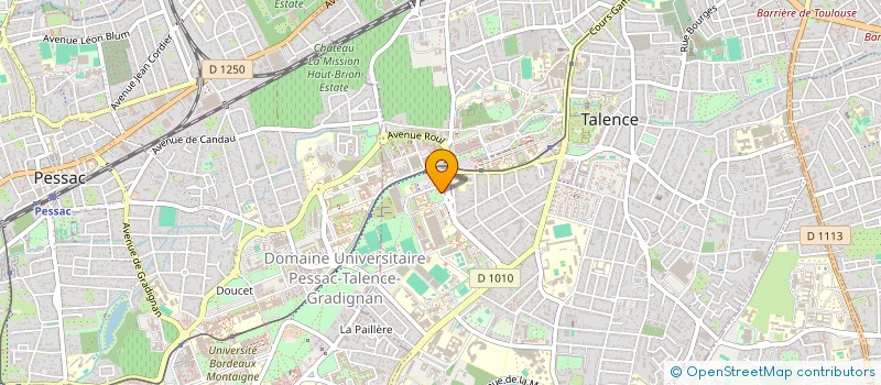 localisation de l'entreprise ASSOCIATION PAIC A à TALENCE