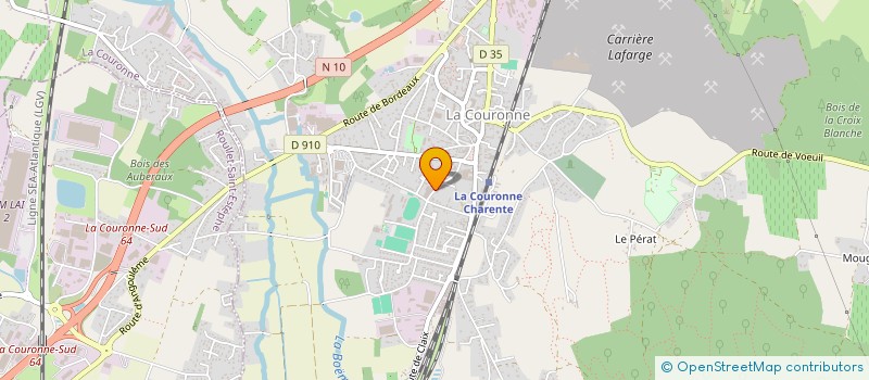 localisation de l'entreprise ASSOCIATION PAIN CONTRE LA FAIM à LA COURONNE