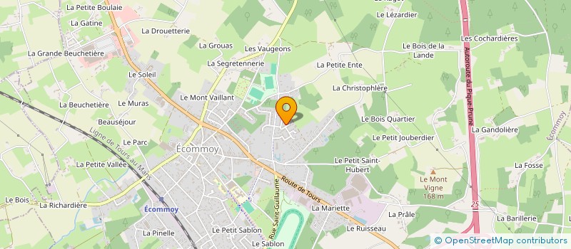 localisation de l'entreprise ASSOCIATION PAKPAK  ECOMMOY